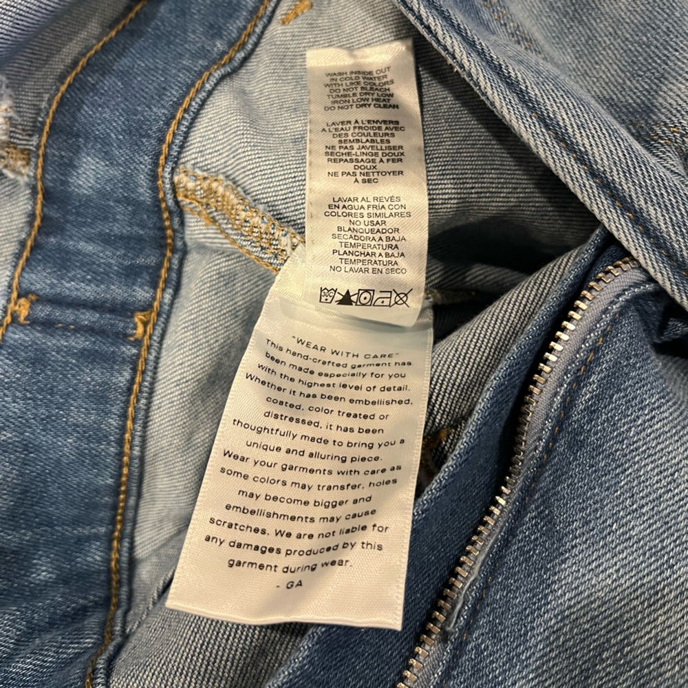 ๐ Good American Jumpsuit Denim Fit For Success Size Large - Picture 10 of 16